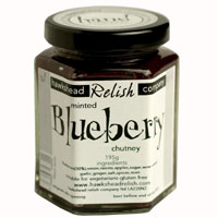 Minted Blueberry Chutney