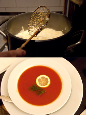 PICTURE:  The soup was perfect, just as Marc remembered.